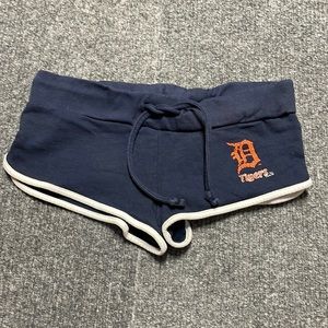 MLB Detroit Tigers fleece shirt athletic shorts with drawstring-large